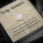 To My Sassenach - Love Is - Love Knot Necklace