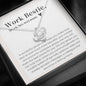 Work Bestie Definition - Love Knot Necklace