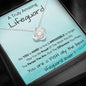 A Truly Amazing Lifeguard Like You - Love Knot Necklace