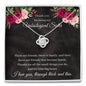 Thank You For Being My Unbiological Sister - Love Knot Necklace