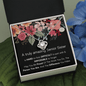 A Truly Amazing Senior Sister - Love Knot Necklace
