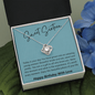 Sweet Sixteen Birthday - Today Is Your Day - Love Knot Necklace