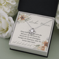 Liebe Mama - Love Knot Necklace