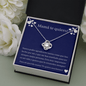 Mama te quiero - Love Knot Necklace