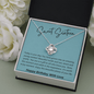 Sweet Sixteen Birthday - Today Is Your Day - Love Knot Necklace