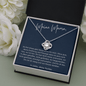 Meine Mama - Du Bist Etwas Ganz Besonderes - Love Knot Necklace