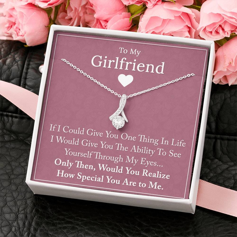 To My Girlfriend Necklace