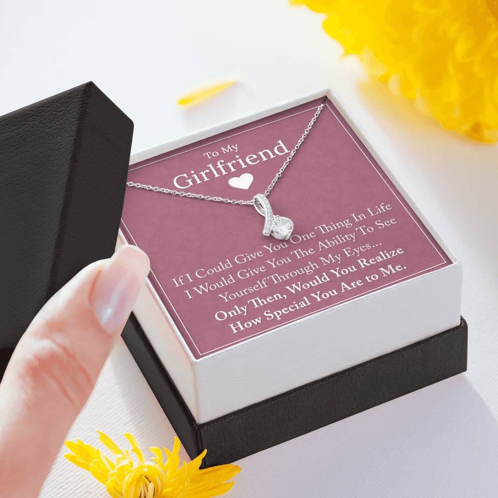 To My Girlfriend Necklace