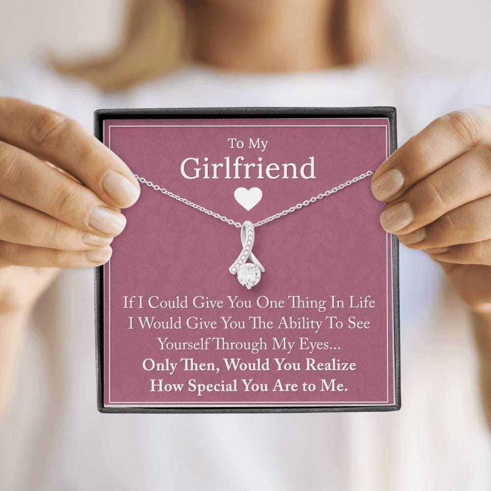 To My Girlfriend Necklace
