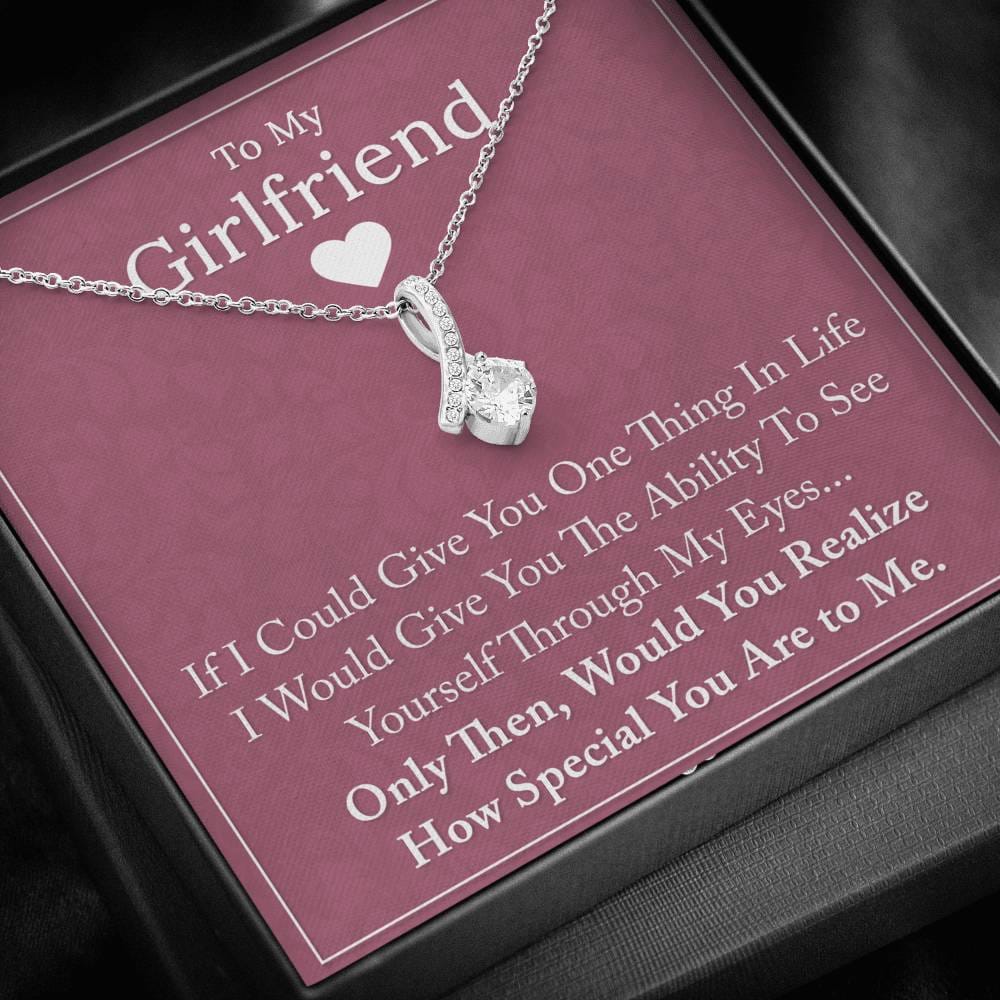 To My Girlfriend Necklace
