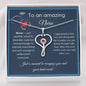 To An Amazing Nurse - Just A Moment To - Stethoscope Necklace