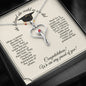 Nurse Graduation - She Believed She Could so She Did - Stethoscope Necklace