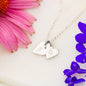 To My Mommy - I May Just Be A Bump - Sweetest Hearts Necklace