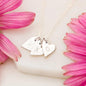 To My Mommy - I May Just Be A Bump - Sweetest Hearts Necklace
