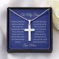 To My Son - I Believe That God - Cross Necklace