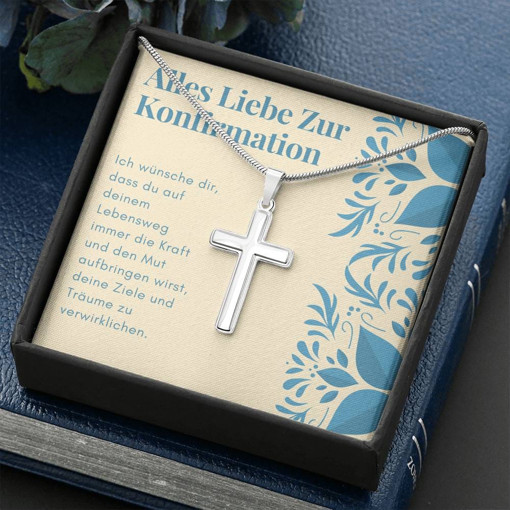 Alles Liebe Zur Konfirmation - Cross Necklace