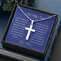 To My Son - I Believe That God - Cross Necklace