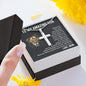 To My Amazing Son - Always Remember - Cross Necklace