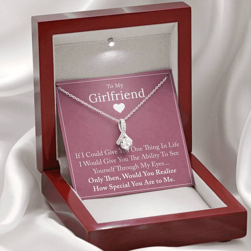 To My Girlfriend Necklace