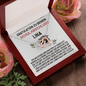 Gratulation Zu Deinem Schulabschluss - Interlocking Hearts Necklace