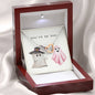 You're My Boo - Interlocking Hearts Necklace