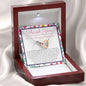 Thank You To Our Amazing Childminder - Interlocking Hearts Necklace