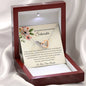 An Meine Fantastische Schwester - Denke Immer Daran - Interlocking Hearts Necklace