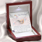 Dear Mommy - We May Just Be A Bump - Interlocking Hearts Necklace