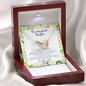 To A Very Special Daughter - From The Day - Interlocking Hearts Necklace