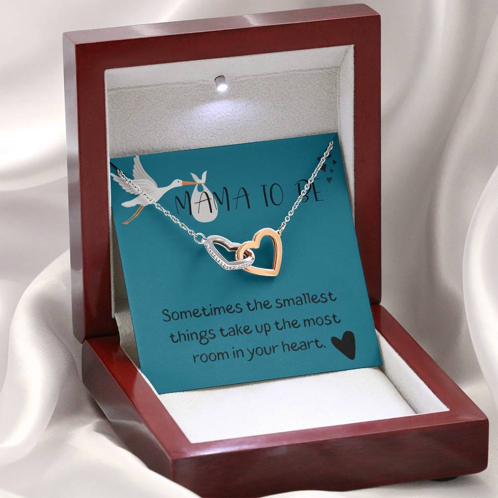 Mama To Be - Interlocking Heart Necklace