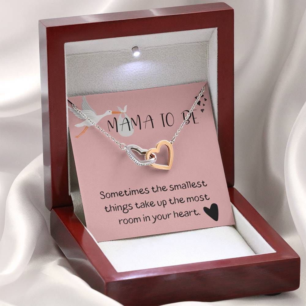 Mama To Be - Interlocking Heart Necklace