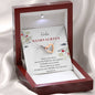 Frohe Weihnachten - Denke Immer Daran - Interlocking Hearts Necklace