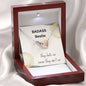 Badass Bestie - They Hate Us - Interlocking Hearts Necklace