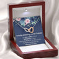 A Truly Amazing Horse Trainer Like You - Interlocking Hearts Necklace