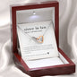 Sister In Law Definition Necklace - Interlocking Hearts Necklace