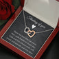 Thinking Of You - Those We Love - Interlocking Hearts Necklace