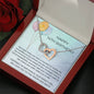 Happy 14th Birthday - We Hope Today - Interlocking Hearts Necklace