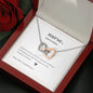 Nurse Definition - Interlocking Hearts Necklace