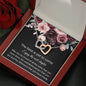 The Best Is Yet to Come - Enjoy The Next Chapter - Interlocking Hearts Necklace