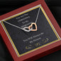 You Are The Christina To My Meredith - Interlocking Hearts Necklace