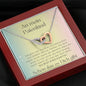 An Mein Patenkind - Vergiss Nie - Interlocking Hearts Necklace