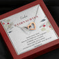 Frohe Weihnachten - Denke Immer Daran - Interlocking Hearts Necklace