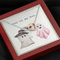 You're My Boo - Interlocking Hearts Necklace