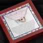 Thank You To Our Amazing Childminder - Interlocking Hearts Necklace