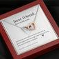Best Friend Definition - Interlocking Hearts Necklace