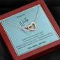Para Mi Nieta - Interlocking Hearts Necklace