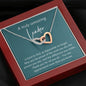 To An Amazing Leader - Interlocking Hearts Necklace