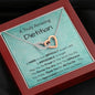 A Truly Amazing Dietitian - Interlocking Hearts Necklace