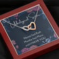 Unbiological Sister - Naomi Had Ruth - Interlocking Hearts Necklace