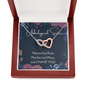 Unbiological Sister - Interlocking Hearts Necklace